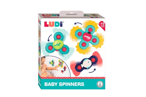 [130095] Conjunto 3 Spinners bebé Ludi