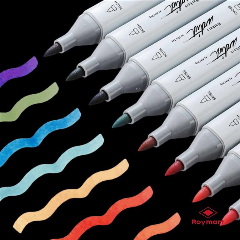 LUXE PROFESSIONAL BRUSH MARKER 80 COLORES