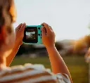 Kidywolf - Cámara Digital Acuática para Niños - Kidycam Menta