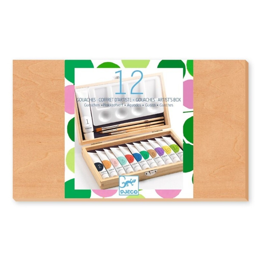 12 Gouaches - Estuche de artista