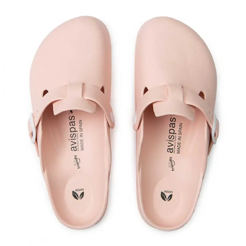 Zuecos bio EVA mule rosa