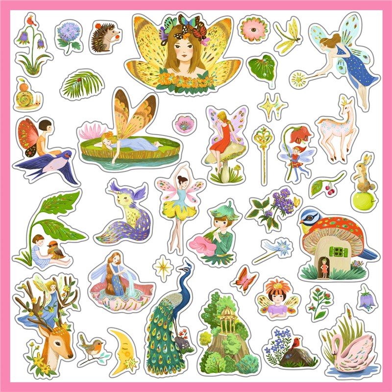 Pegatinas Fantasía Djeco