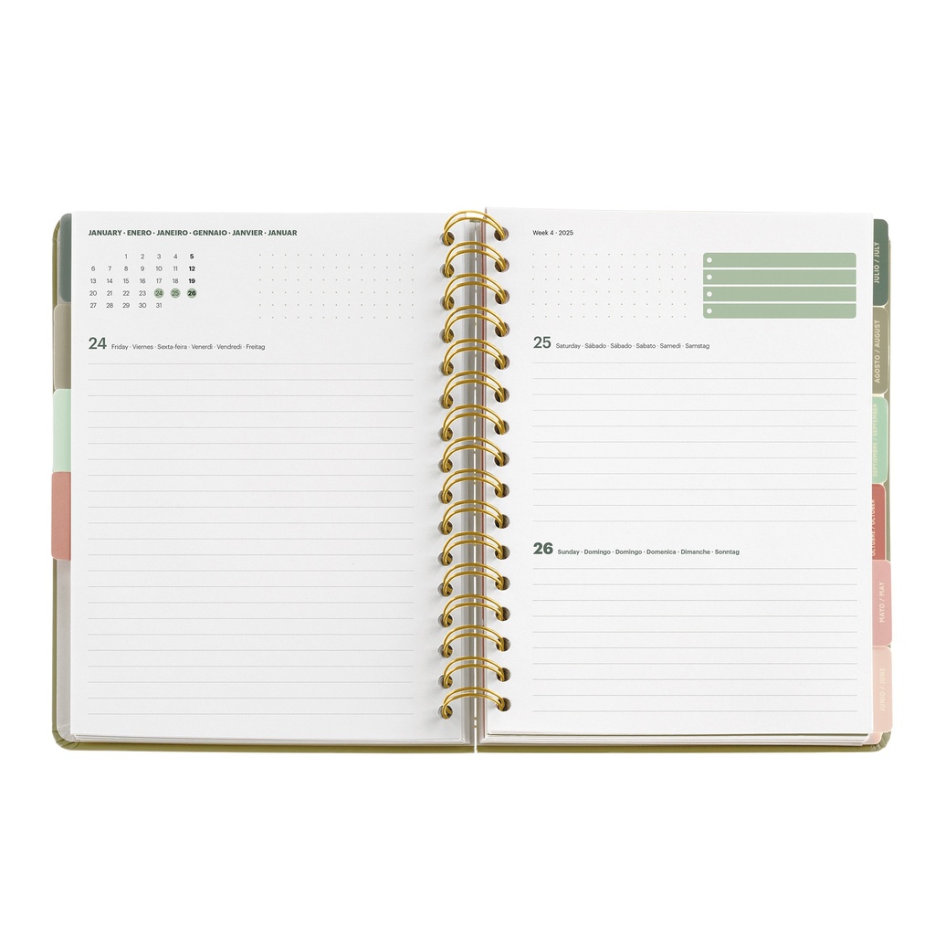 AGENDA DÍA PÁGINA HORTENSIAS 2024