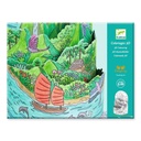 Colorear Diorama En la cima de la isla 3D Djeco de 8 a 99 años