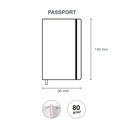 AGENDA PASSPORT SEMANA VISTA CHESTER RIGIDA ROSA 2025