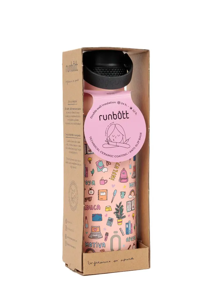 Runbott  botella termo Enfermera En Apuros Educa 600ml