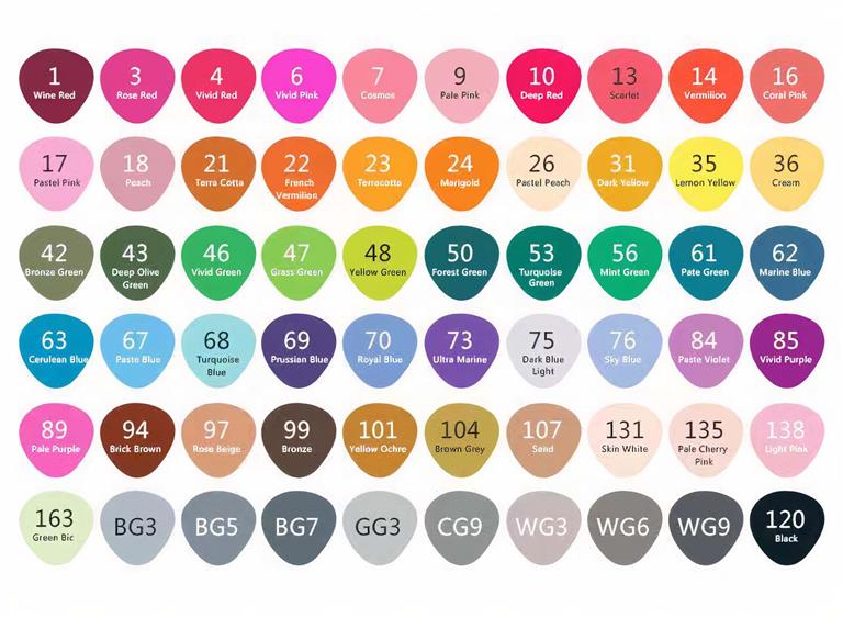 LUXURY CANVAS GAMA ARTIST 60 COLORES
