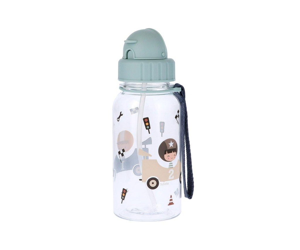 Botella Plástico Speed Racers Personalizable