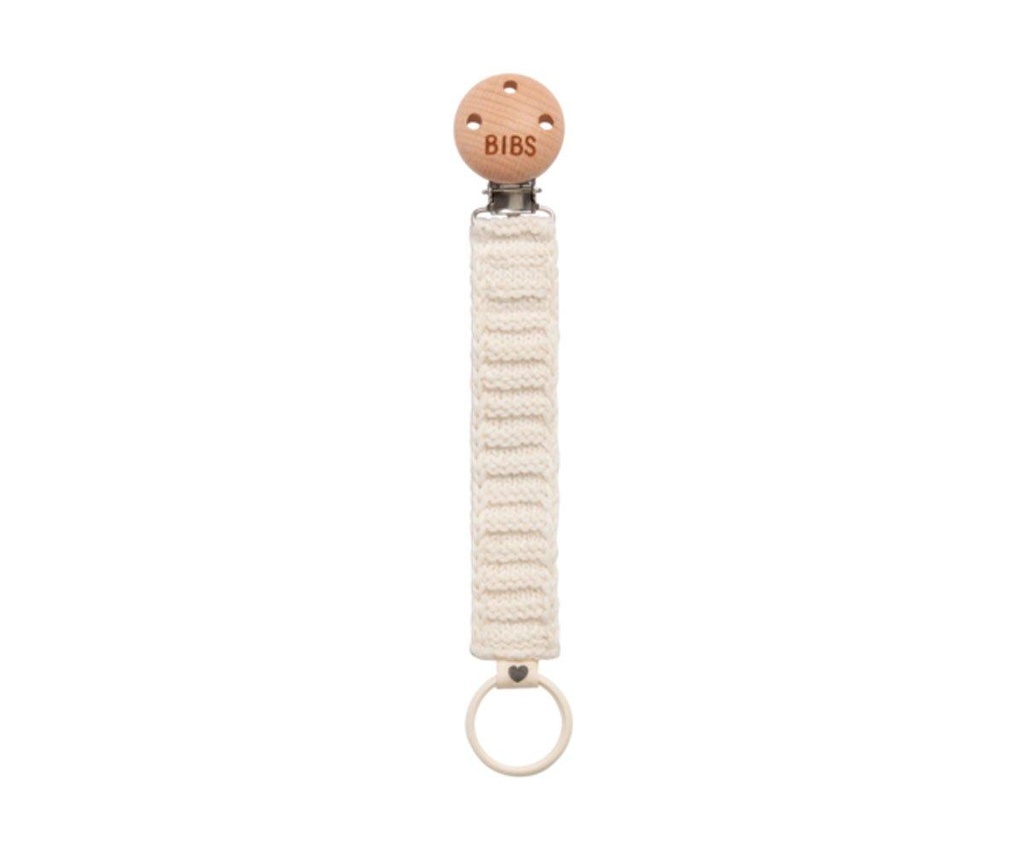 Chupetero BIBS Knitted Ivory