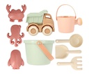 Set de Juguetes de Playa Cubo Sage