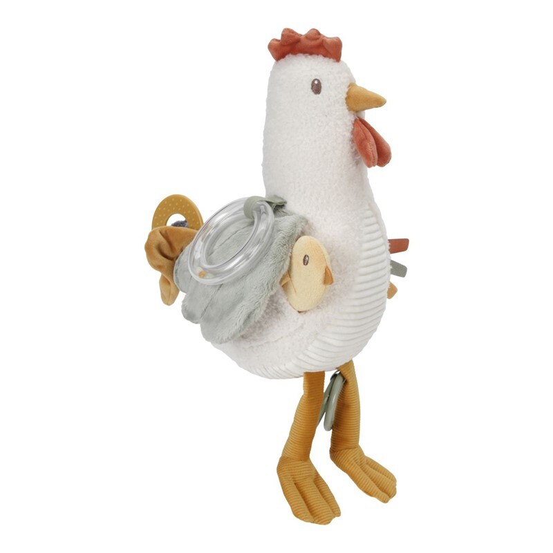 GALLINA DE ACTIVIDADES 25 CM PEQUEÑA GRA