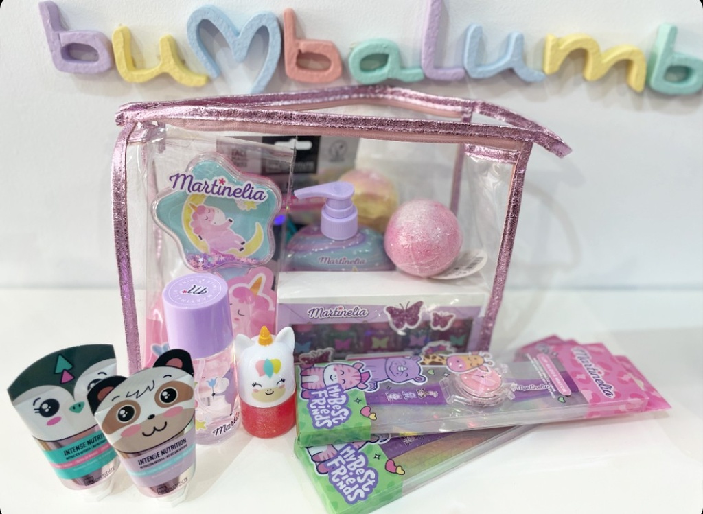 Cesta de cosmética infantil
