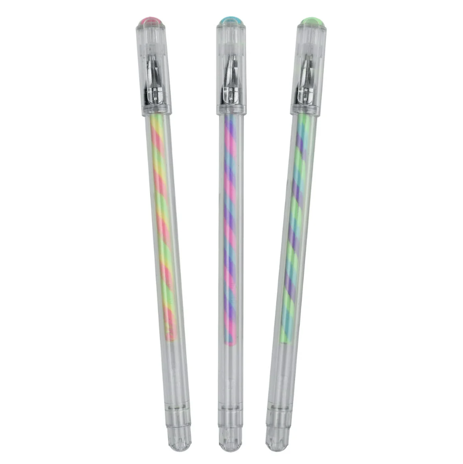 Set de 3 Bolígrafos de Gel Multicolor - Twist