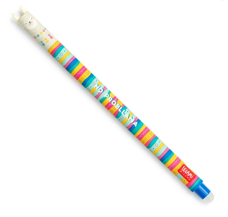 Bolígrafo de Gel Borrable - Erasable Pen- LLAMA
