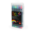 Set de 12 Rotuladores con Punta de Pincel - Brush Markers