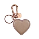 Llavero - My Initial- GOLD ROSE - HEART
