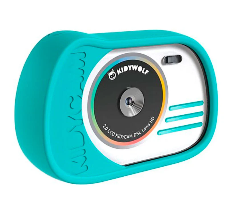 Kidywolf - Cámara Digital Acuática para Niños - Kidycam Menta