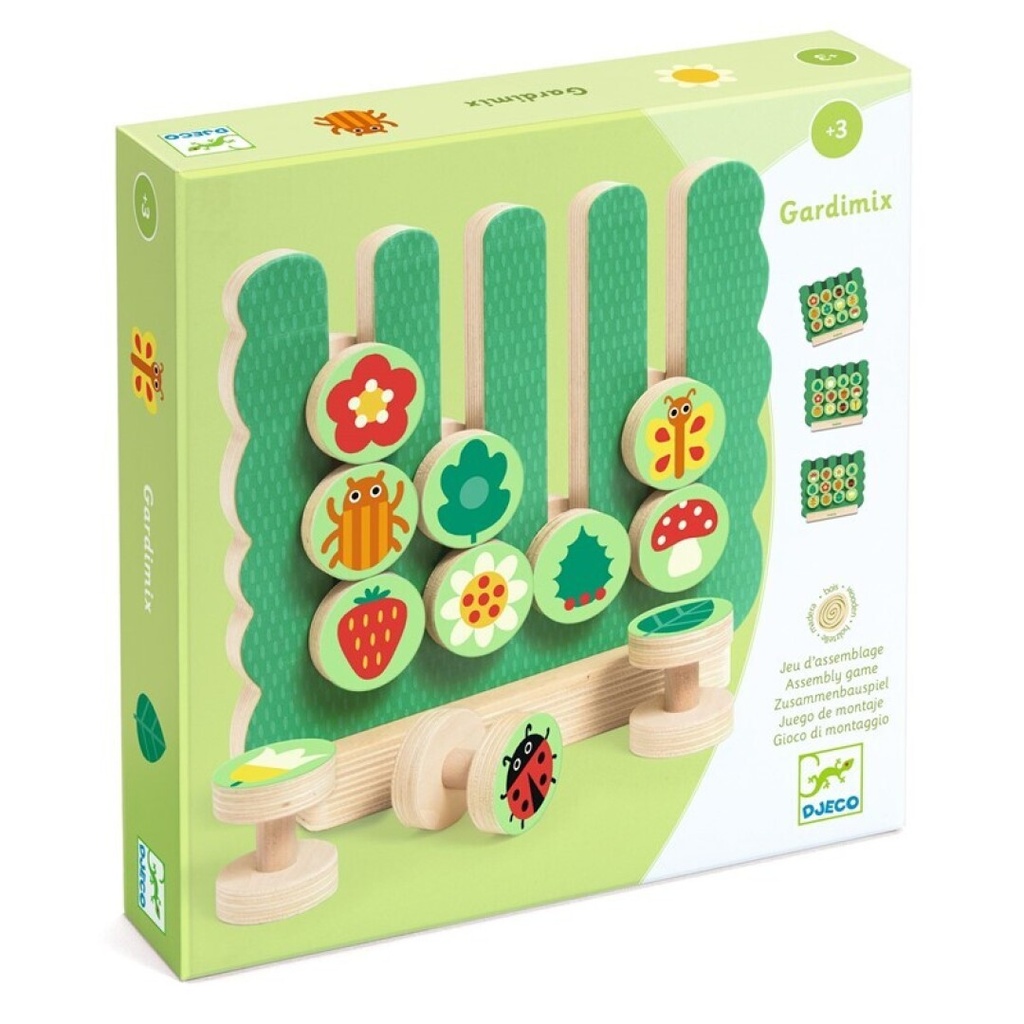 Juego de reproducción de secuencias Gardimix FSC Djeco +3 años