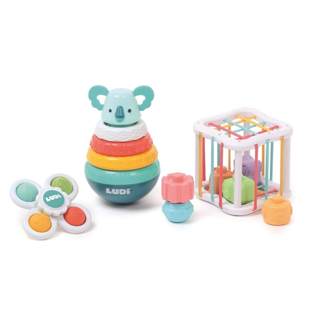 Conjunto de manipulción Ludi +10 meses