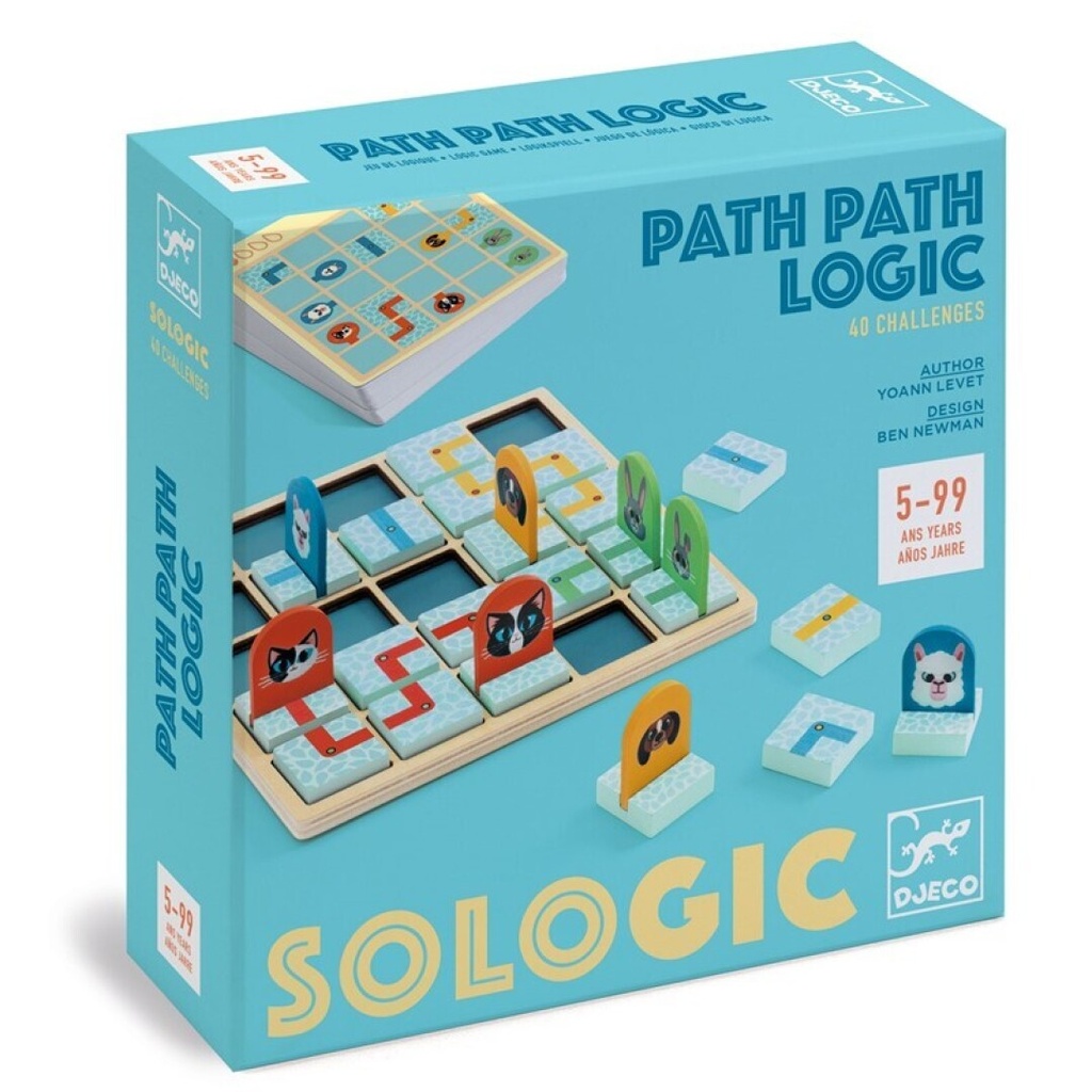 Juego de lógica Sologic Path Path Logic Djeco  de 5 a 99 años