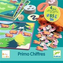 Eduludo Primo Chiffres Djeco Juego de cifras y cantidades de 3 a 6 años Djeco