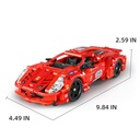 iMMaster Coche de carreras rojo - 437pzas para construir