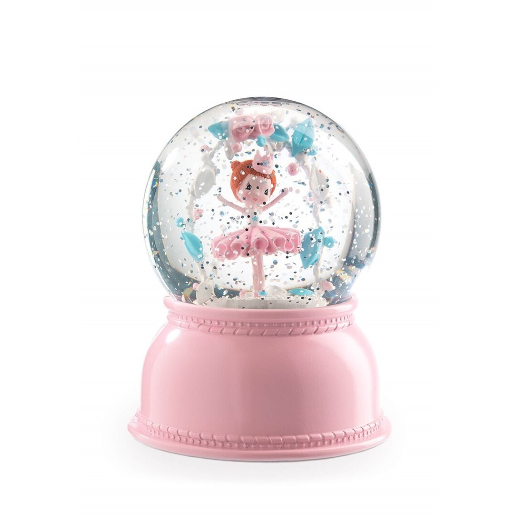 Lámpara bola de nieve Bailarina Djeco