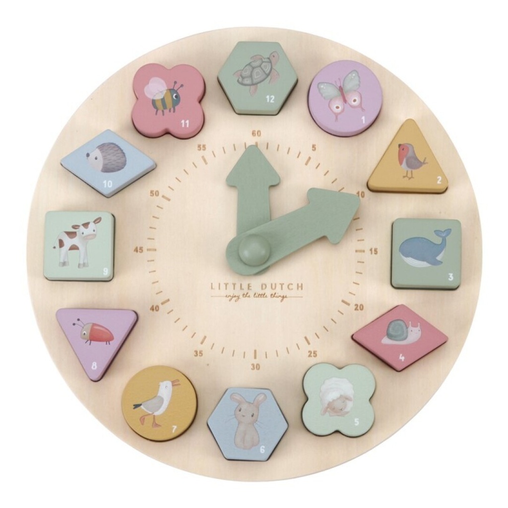  PUZLE RELOJ FSC LITTLE DUTCH +2 AÑOS