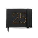 AGENDA POCKET SEMANA VISTA CHESTER RIGIDA NEGRO 2025