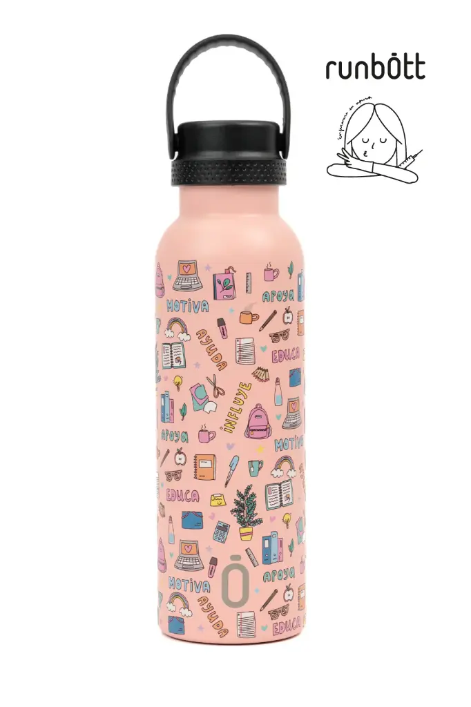 Runbott  botella termo Enfermera En Apuros Educa 600ml