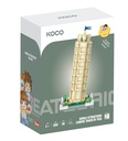 Koco Leaning juego de construcción Tower of Pisa - 548 pcs +6 años