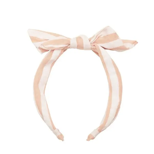 Wide Stripe Tie Headband Rockahula