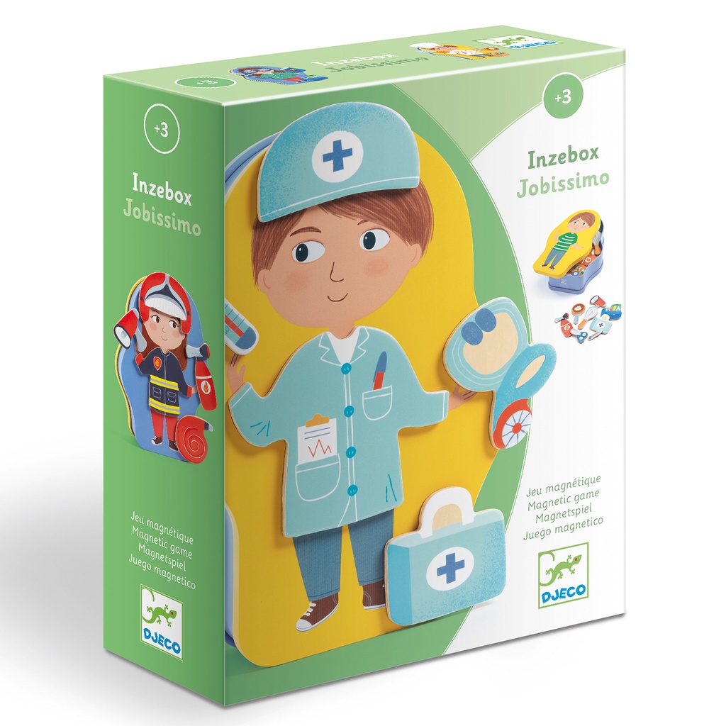 Juego Magnetico  Inzebox Jobissimo Djeco +3 años