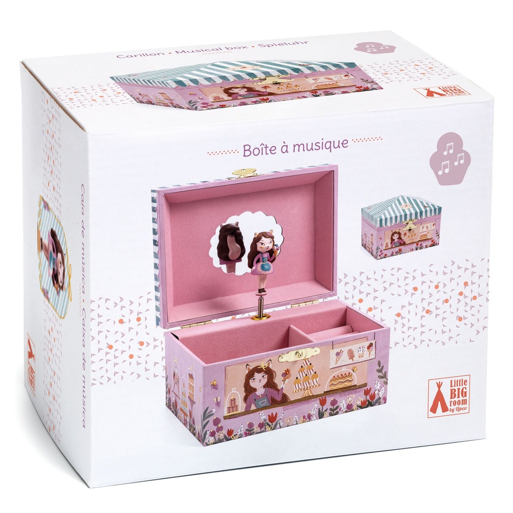 Heladería Caja de Música Joyero Djeco