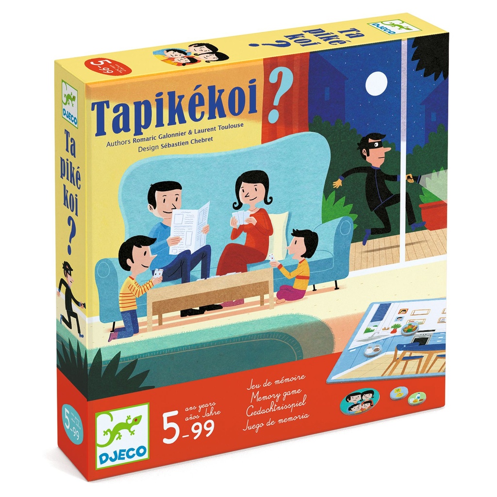 Juego de memoria Tapikékoi Djeco de 5 a 99 años