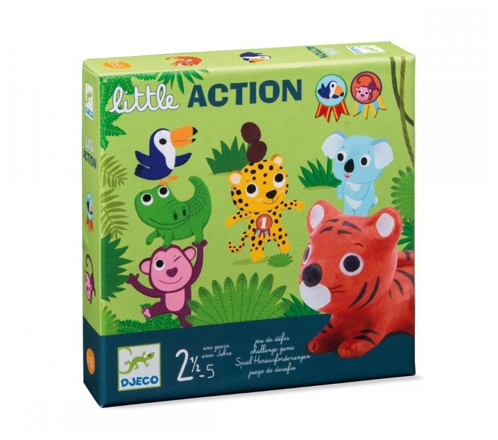 Juego de desafios Little action Djeco de 2´5 a 5 años