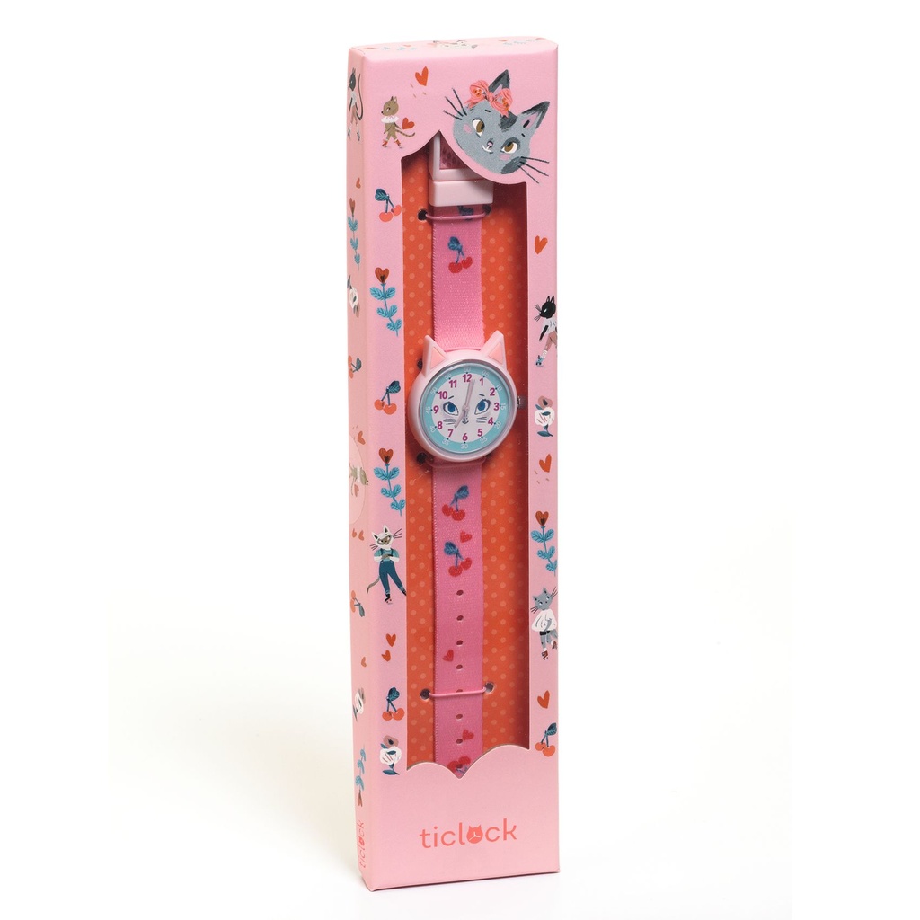 Gato Reloj Djeco