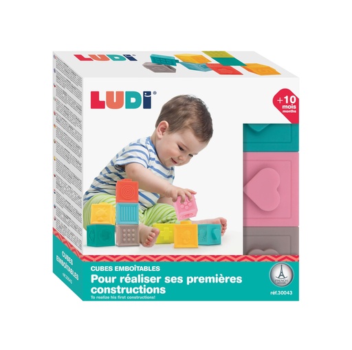 [130043] Conjunto 9 cubos apilables Ludi