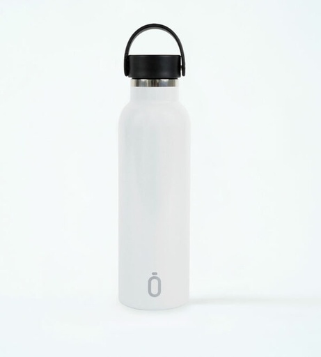 [runbott 600ml blanca] Botella térmica Runbott 600ml blanca