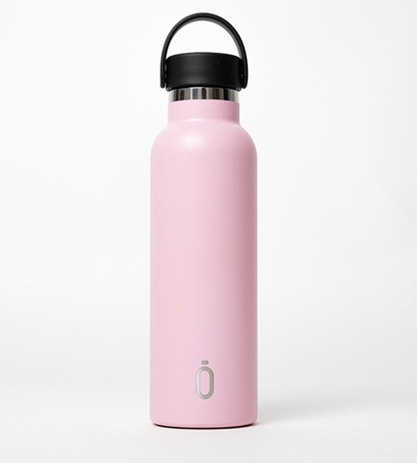 [runbott 600ml rosa] Botella térmica Runbott 600ml rosa
