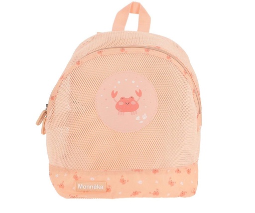 [75560] Mochila Infantil Antiarena Crab Coral