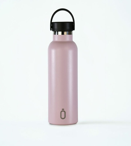 [972286] Botella térmica Runbott 600ml rosa empolvado