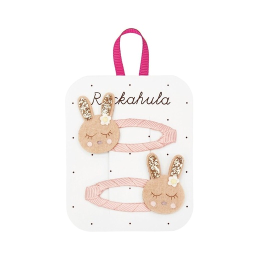 [H2100B] Flora Bunny Clips