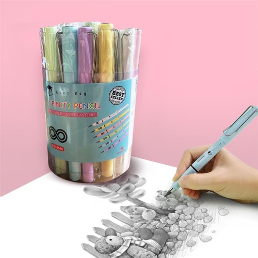 [ESI-0546] LAPIZ INFINITO 6 COLOR PASTEL