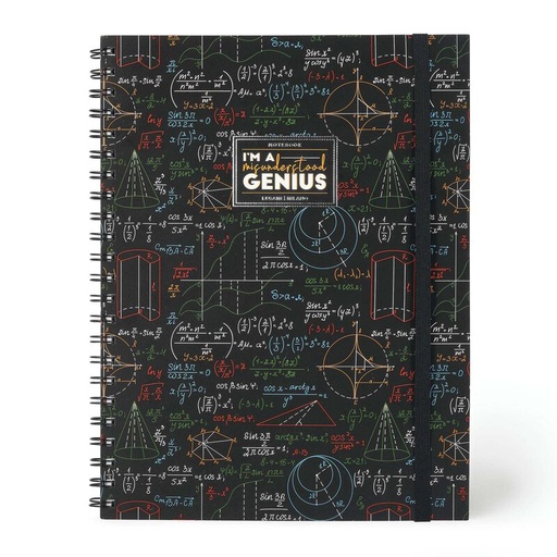 [A4NOTS0048] Trio - Cuaderno con Espiral 3 en 1 - Maxi - Hoja A4 - GENIUS
