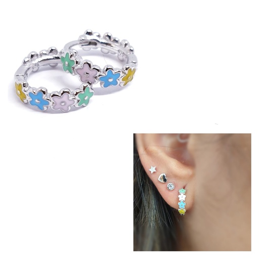 [pend1893] Pendientes primavera color ThäiBa