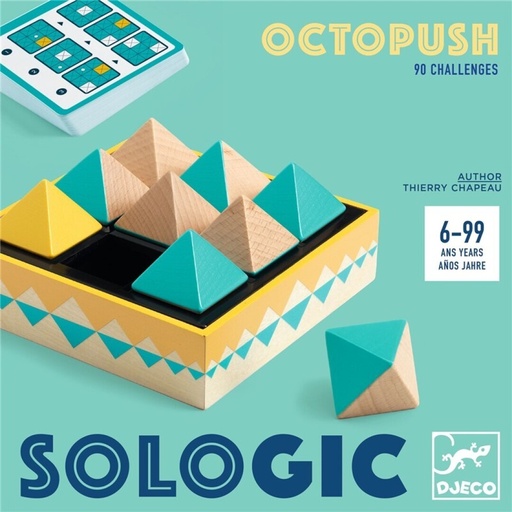 [DJ00806] Sologic OctoPush Djeco Juego de lógica de 6 a 99 años