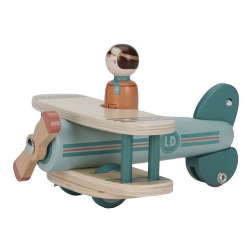 [LD8020] Avión de madera FSC Little Dutch +18 meses