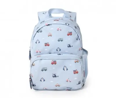 Mochila Infantil City Cars Personalizable