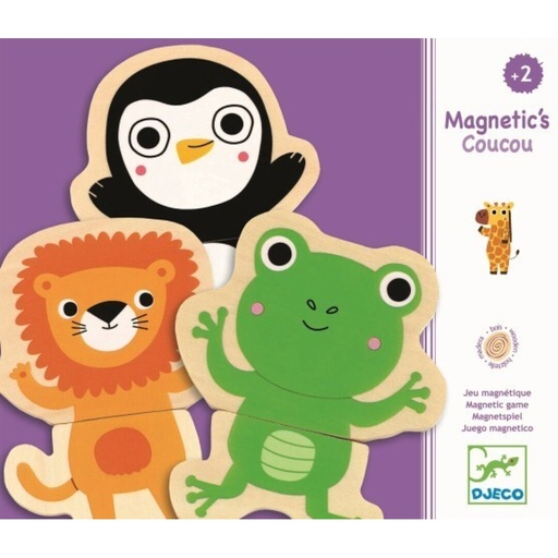 [DJ03118] Coucou puzzle magnético Djeco +2 años